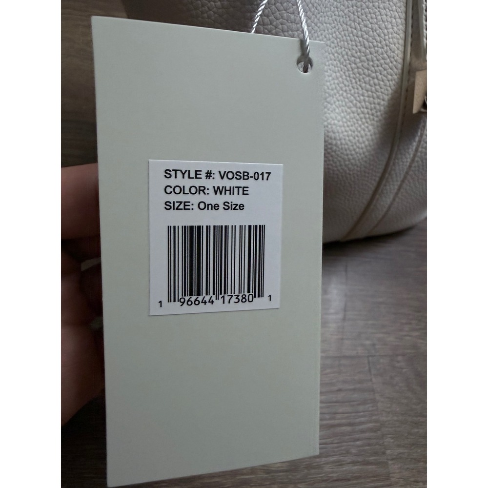 Valentino Orlandi Milano White Handbag New - Picture 3 of 5